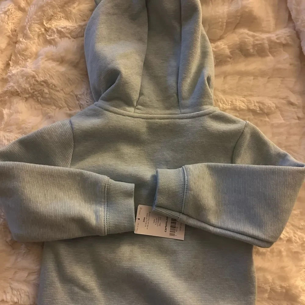 NWT Carter’s Zip Up Hoodie 24M
